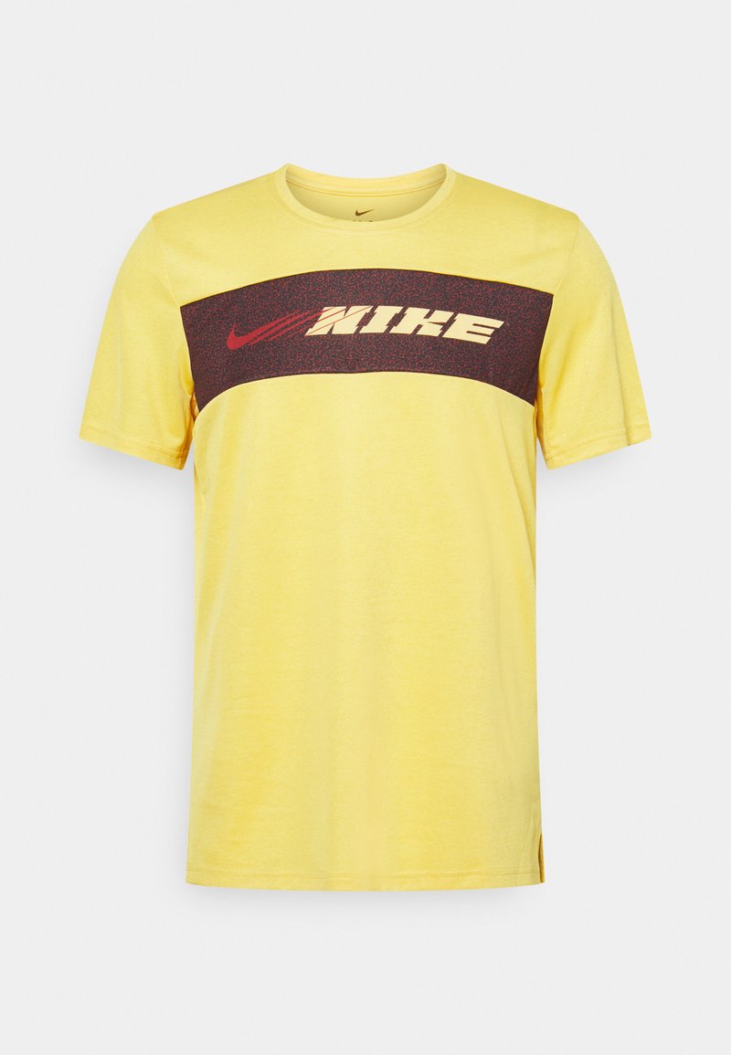 Nike Performance DRY SUPERSET ENERGY Print T shirt Solar Flare 