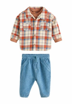 BABY AND 3 PIECE SET  . - Overgangsjakke - brown navy