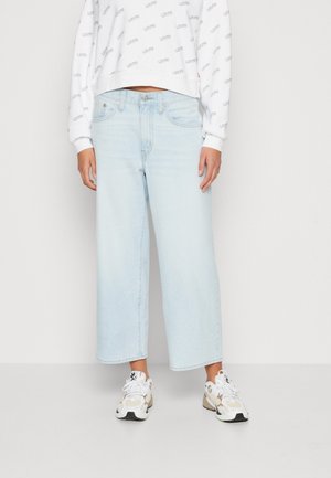 Jeans Straight Leg - light-blue denim