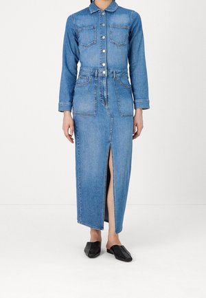 ONLY, Robe en jean - blue denim