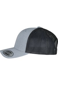 Flexfit - RETRO TRUCKER 2-TONE - Kepuraitė - heather/black Miniatiūros vaizdas 1