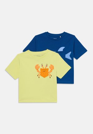 NMMZAKKO 2 PACL - T-Shirt print - limoges/sunny lime