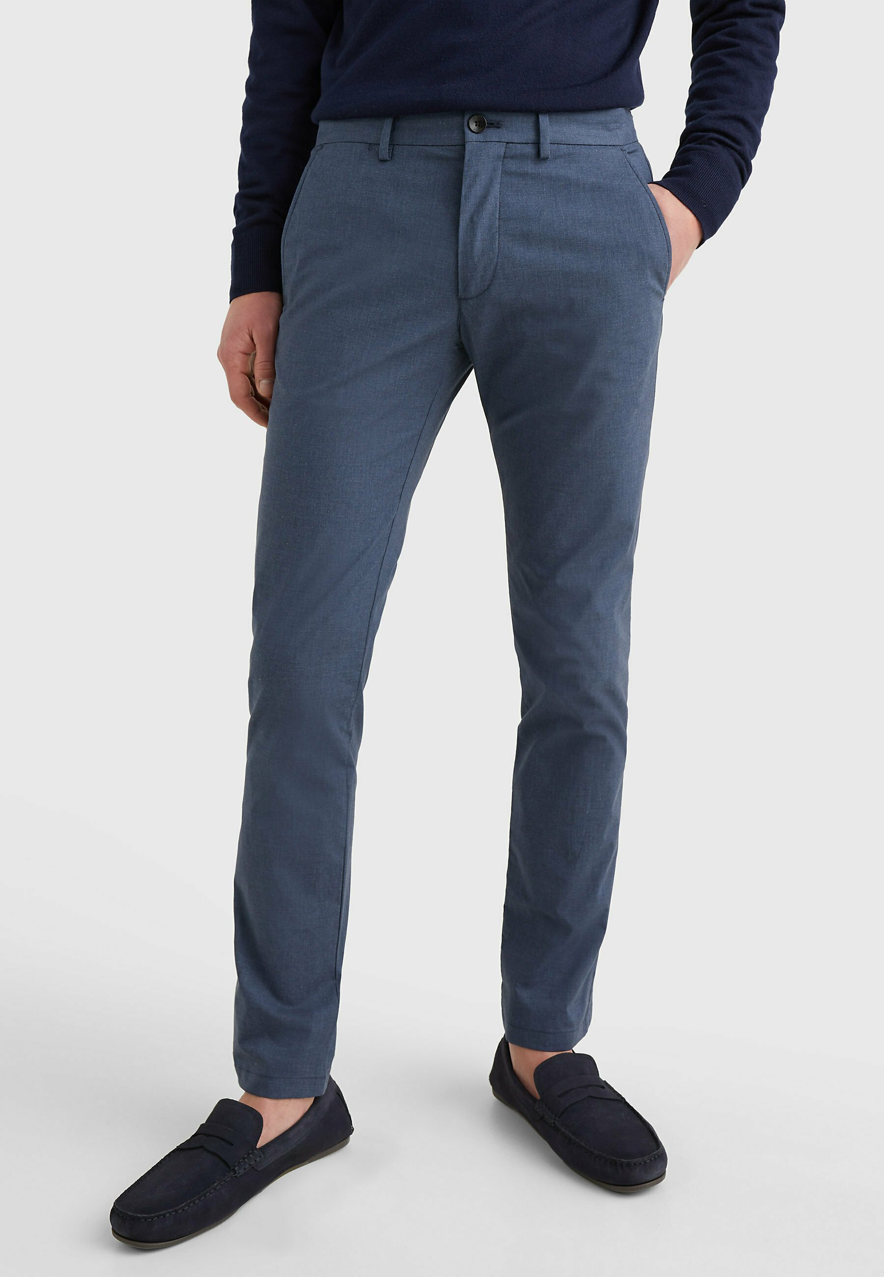 Tommy Hilfiger BLEECKER WOOL - Trousers 