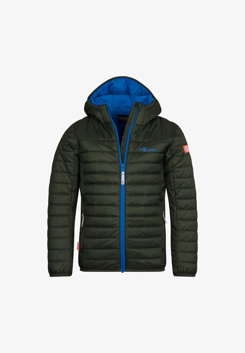 TROLLKIDS KIDS EIKEFJORD JACKET UNISEX - Outdoorjacke - ivy electric blue