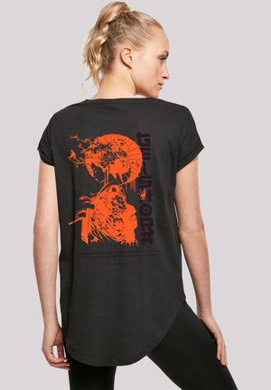 GEISHORA JAPAN STREETSTYLE - Print T-shirt - schwarz