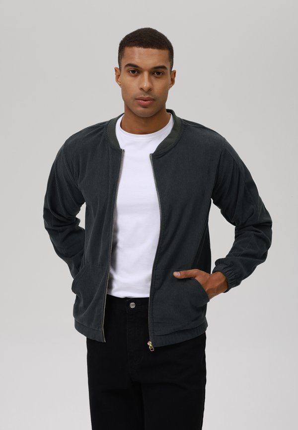 Bomber Jacket - charcoal
