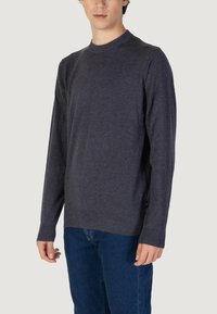 GAS AKIO SIMPLE - Maglione - dark grey