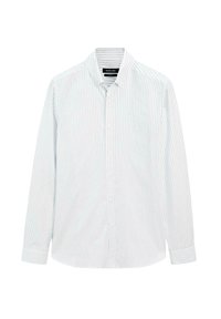 REGULAR FIT STRIPED - Shirt - white
