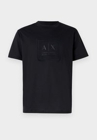Print T-shirt - deep navy