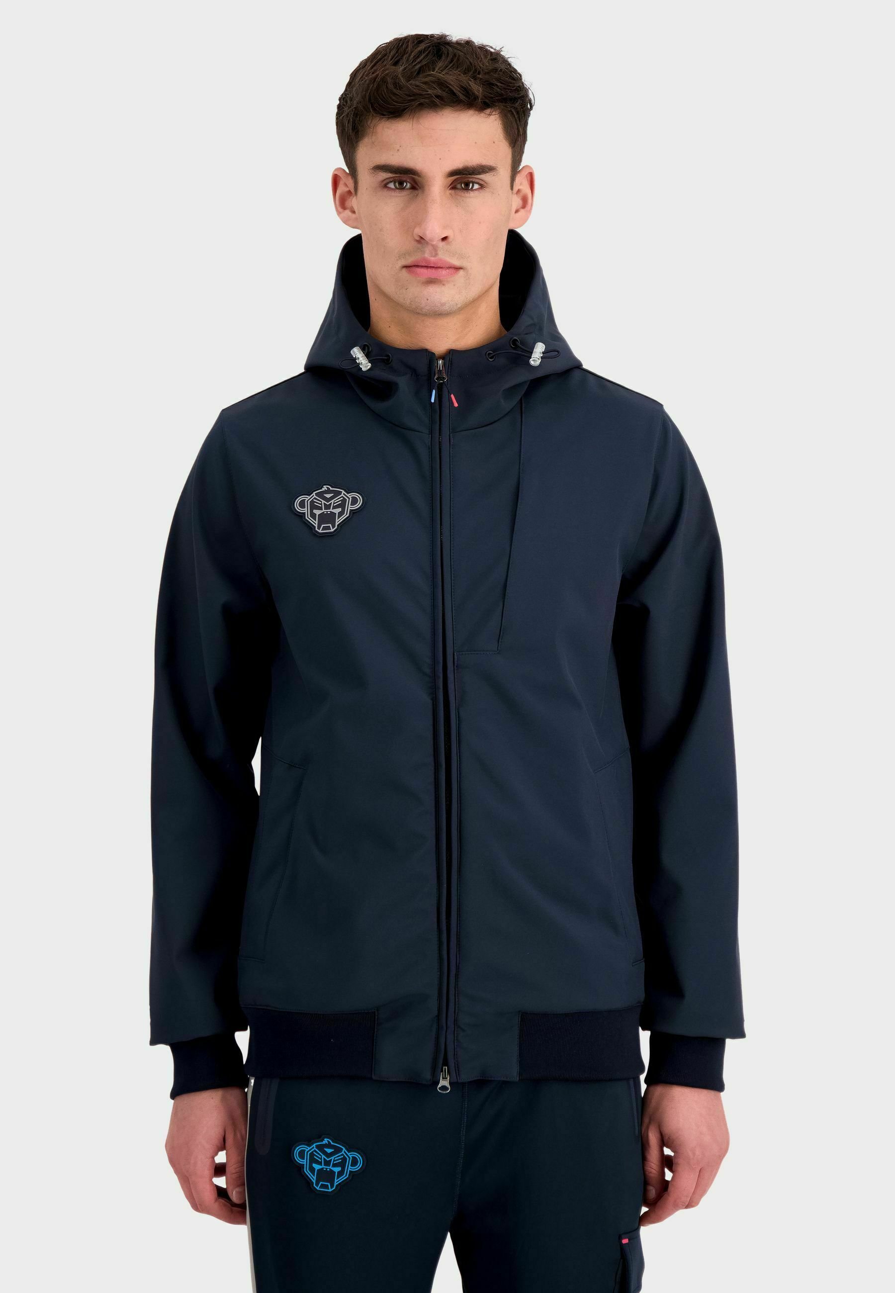 Black Bananas Jas - navy blue/gemêleerd 