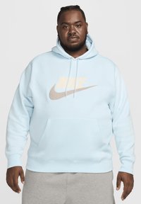 Nike Sportswear M NK CLUB BB PO CHNL FTRA - Sweat à capuche - glacier blue glacier blue
