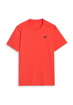 4F, 4F KOSZULKA TRENINGOWA SZYBKOSCHNĄCA MĘSKA - Sport T-Shirt - red