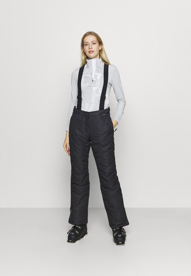 FIDELITY - Talvihousut - black