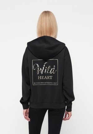 ONLALINA LIFE HOOD - Melegítőfelső - black