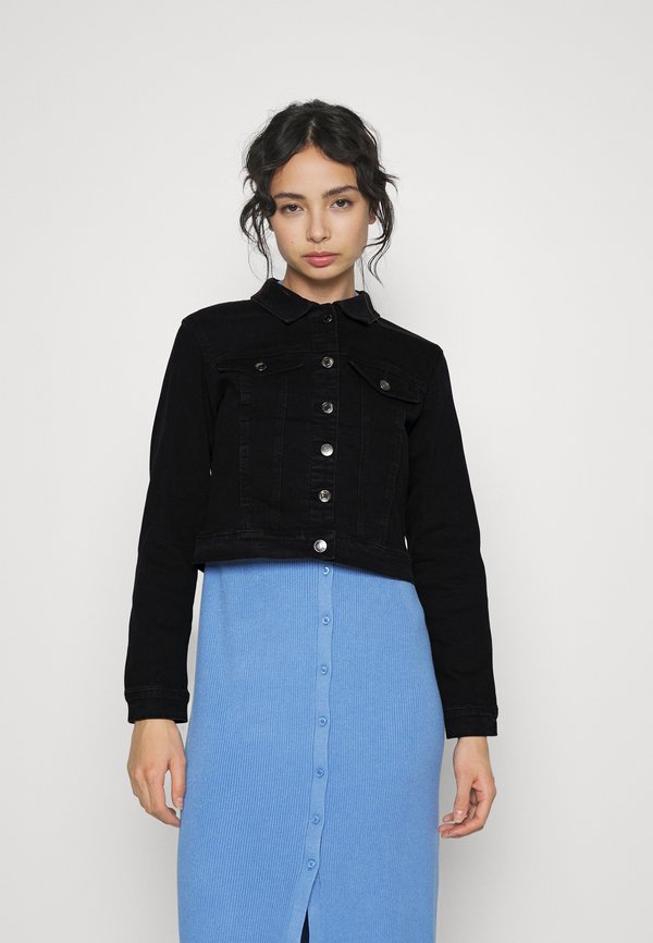 VMLUNA SLIM JACKET MIX  - Jeansjacke