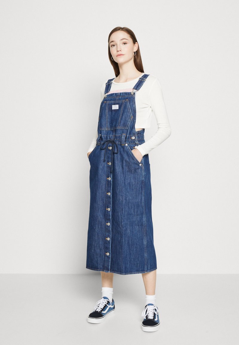 Levi's® LEXIE SKIRTALL Denim dress low maintenance/blue denim