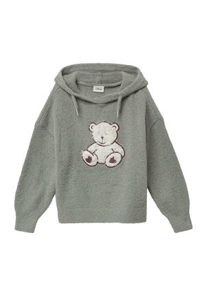 Strickpullover - schiefergrau