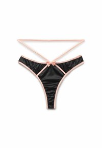 Tezenis BRAZILIAN FANCY RIBBON - String - Black