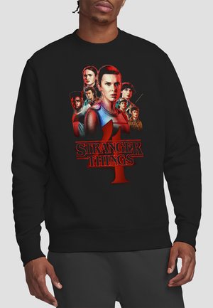 NETFLIX, STRANGER THINGS  SEASON FOUR POSTER - Sweatshirt - black