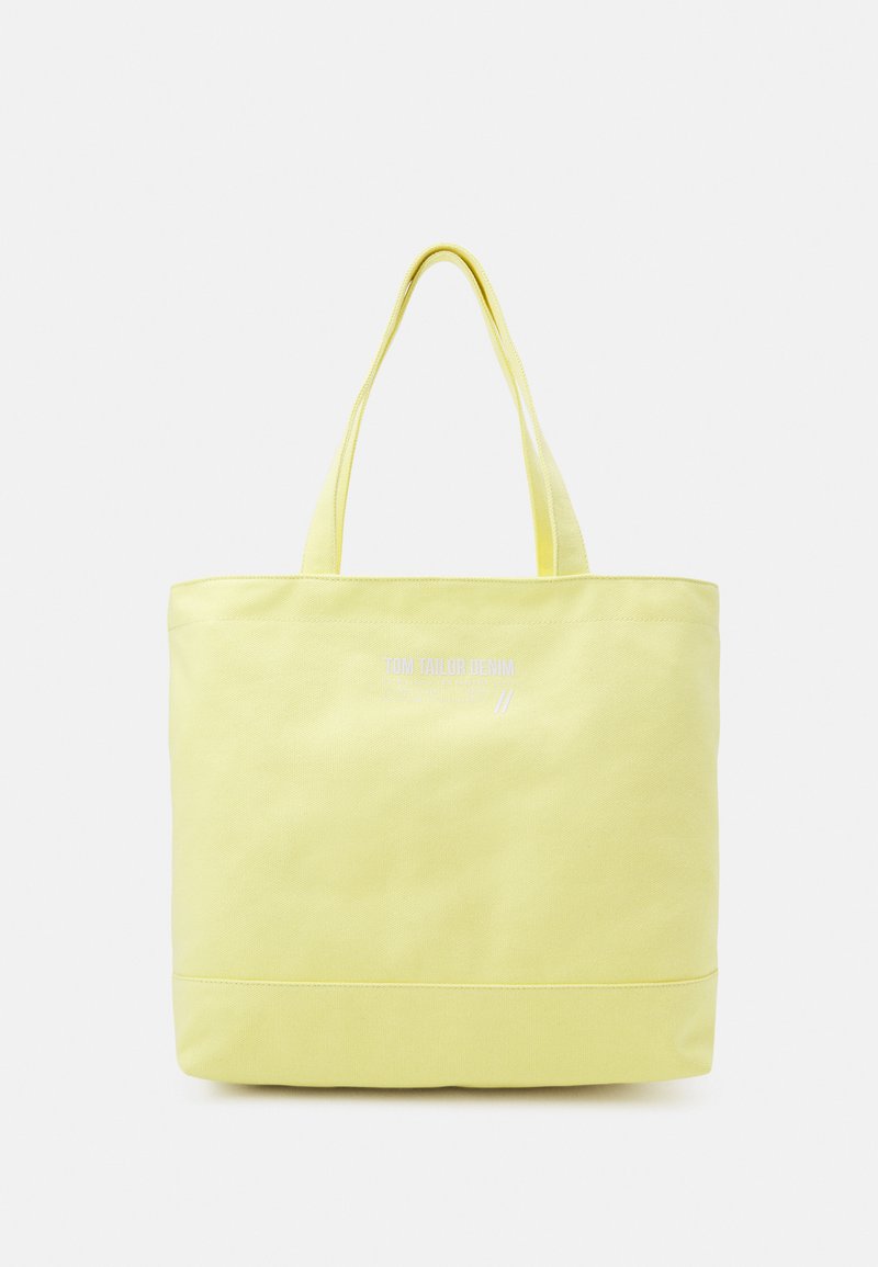 TOM TAILOR DENIM LIA - Tote bag - yellow