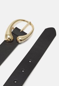 Pieces PCADELA BELT - Cinturón - black/gold-coloured