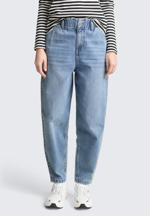 TOM TAILOR DENIM TTADEA BARREL - Blugi largi - used light stone blue denim