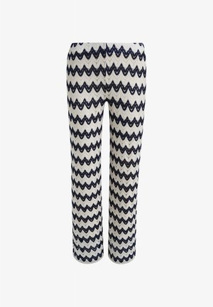 Smith&Soul, SMITH&SOUL SCHLUPFHOSE IM HÄKEL-LOOK - Stoffhose - offwhite