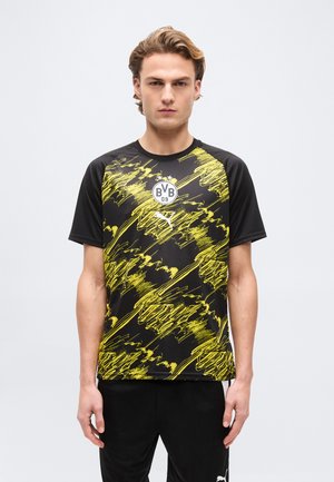BORUSSIA DORTMUND WARM UP - Klubruházat - black/faster yellow