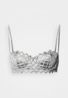 LAMINE EMBROIDERY BRA - Сутиен балконет - silver-coloured