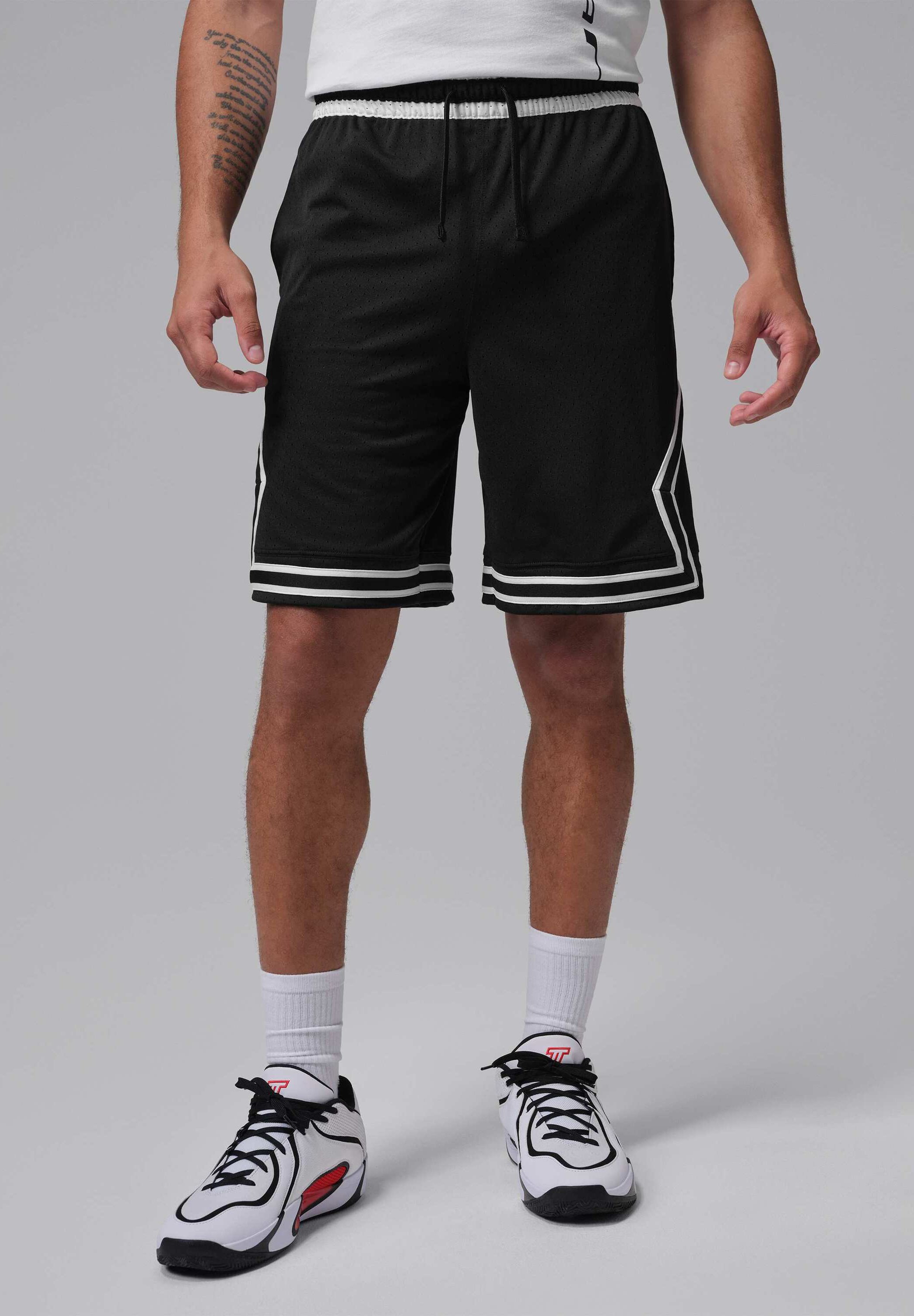 9" DIAMOND SHORTS - Pantaloncini sportivi - black/black/black uomo
