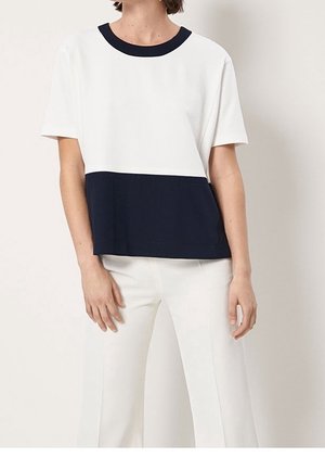 Massimo Dutti T-shirt imprimé - white