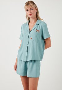 LELA REGULAR FIT SET - Pyjama - mint