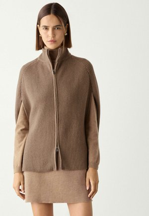 Falconeri, PURE RIBBED CAPE - Vest - natural