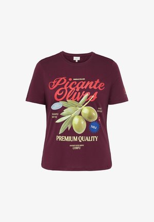 ONLY Carmakoma, T-SHIRT CARBOLETTE T-SHIRT - T-shirt con stampa - fig