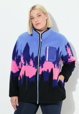 BERGE STEHKRAGEN 2-WEGE-ZIPPER - Fleecetakki - cloud blue