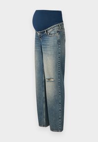 OLMCOBAIN  - Jean boyfriend - dark blue denim