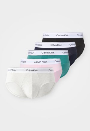 HIP BRIEF 5 PACK ICON COTTON STRETCH - Trosor - multi-coloured