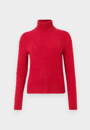 LONG SLEEVE PULLOVER - Pulover - fireside red