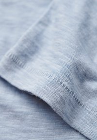 Superdry & Co EMBROIDERED V NECK  - T-shirt basic - forever blue