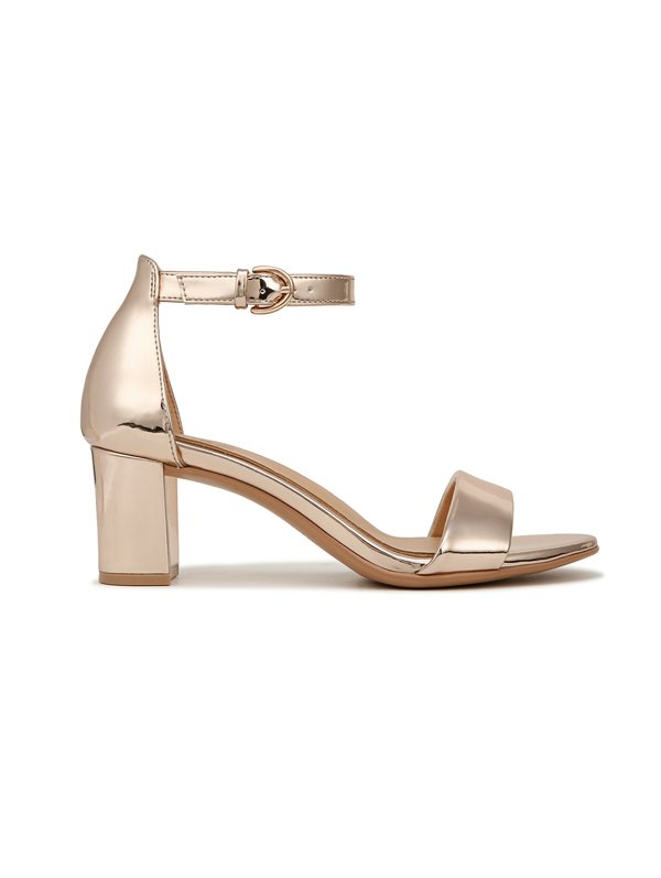 VERA - Riemensandalette - rose gold faux leather