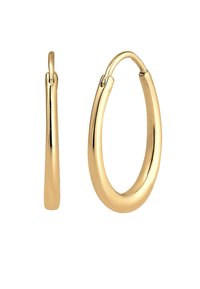 Elli OVAL SPECIAL HOOPS - Orecchini - gold-coloured