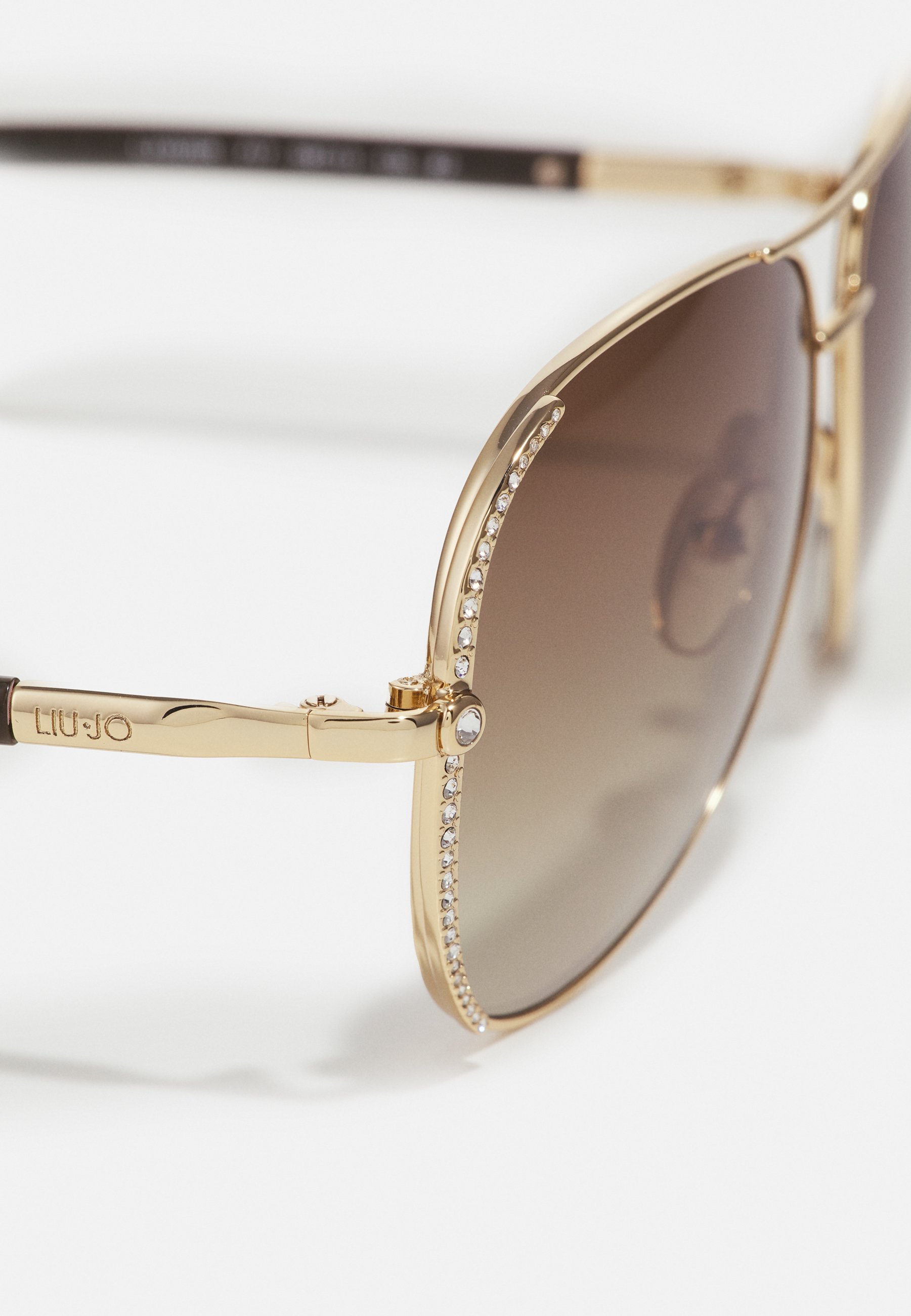 LIU JO Zonnebril - shiny gold-coloured/goudkleurig - Zalando.be