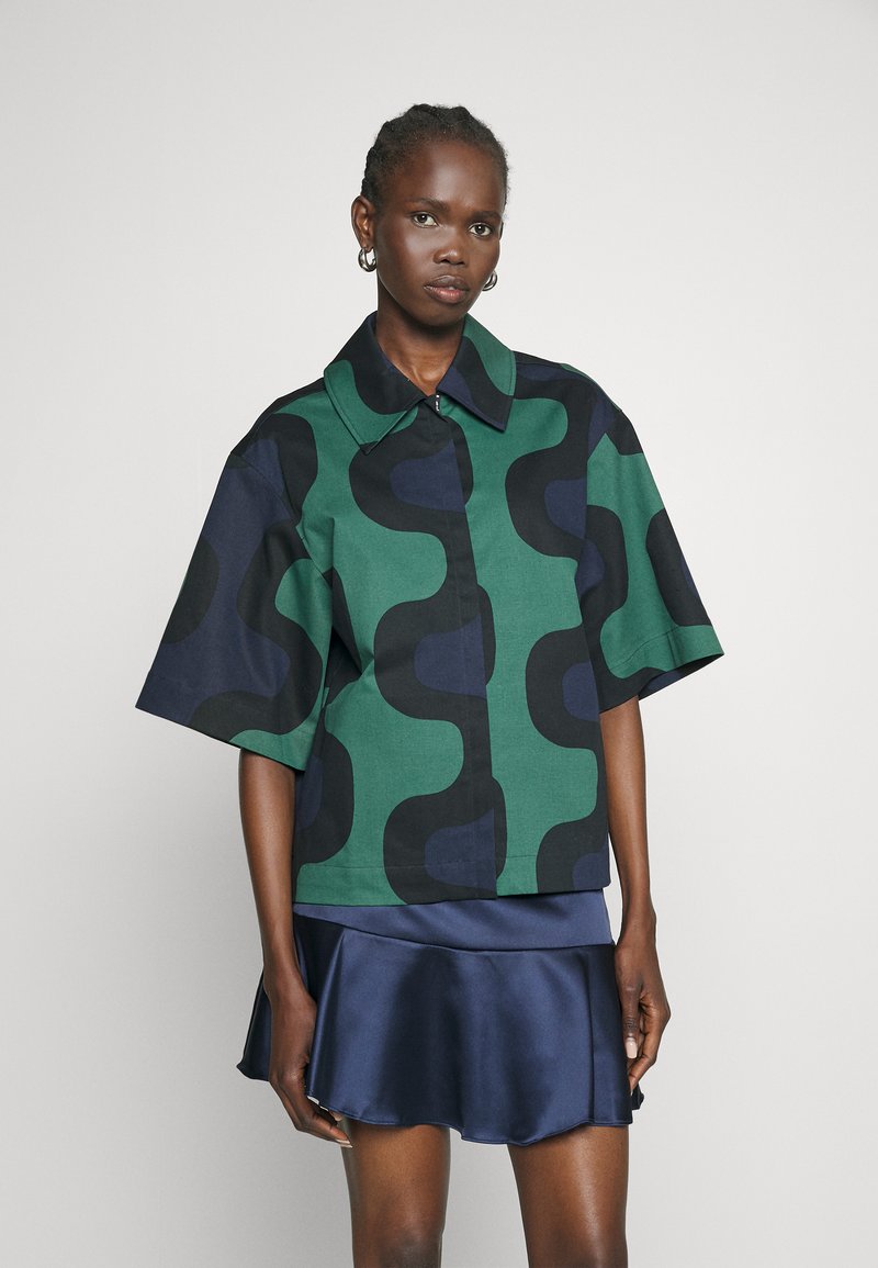Black Colour Bluse - BcElvira Bluse i Green