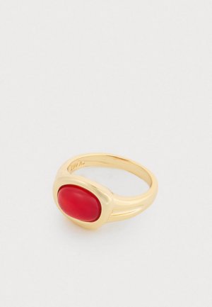 THE AMBER HONEY RESIN RING - Δαχτυλίδι - gold-coloured