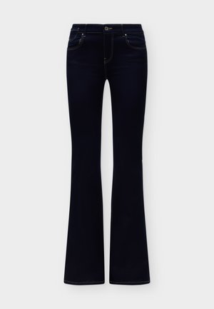 ONLY, ONLREESE RETRO - Alt laienevad teksad - dark blue denim/rinse