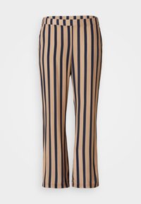 CARCHEYENNE WIDE PANTS - Pantalon classique - cartouche/night sky