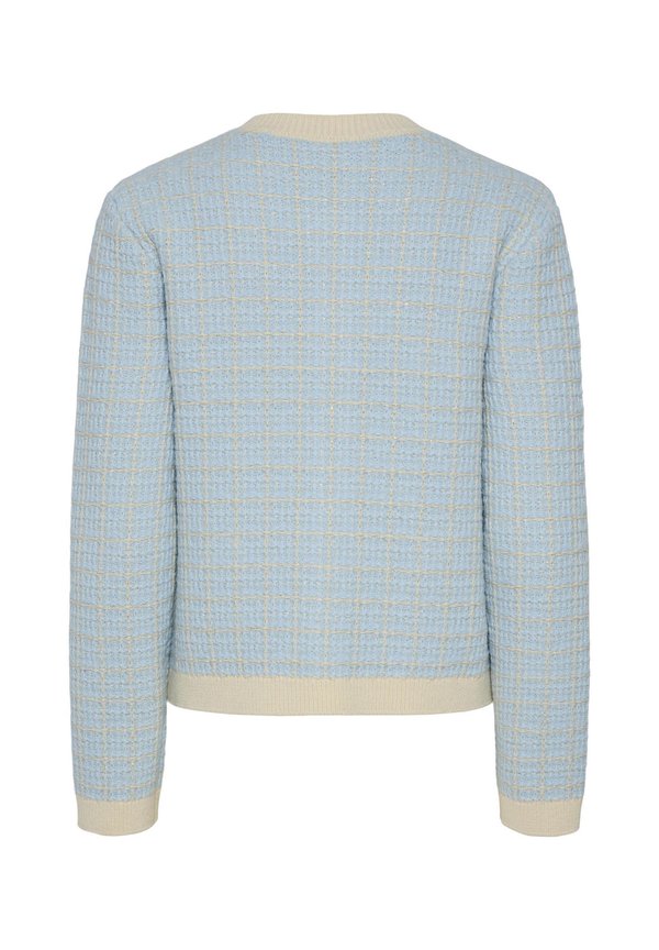 YASLIVIA SHORT CARDIGAN - Cardigan - birch pattern clear sky4