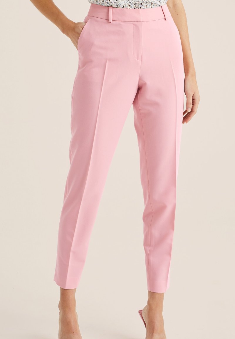 WE Fashion Chino gemêleerd donkerroze WE Fashion Chino gemêleerd donkerroze