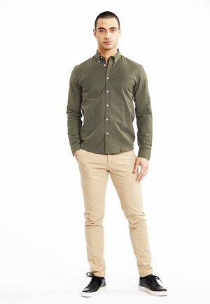 OXFORD SUPERFLEX  L/S - Shirt - army mix