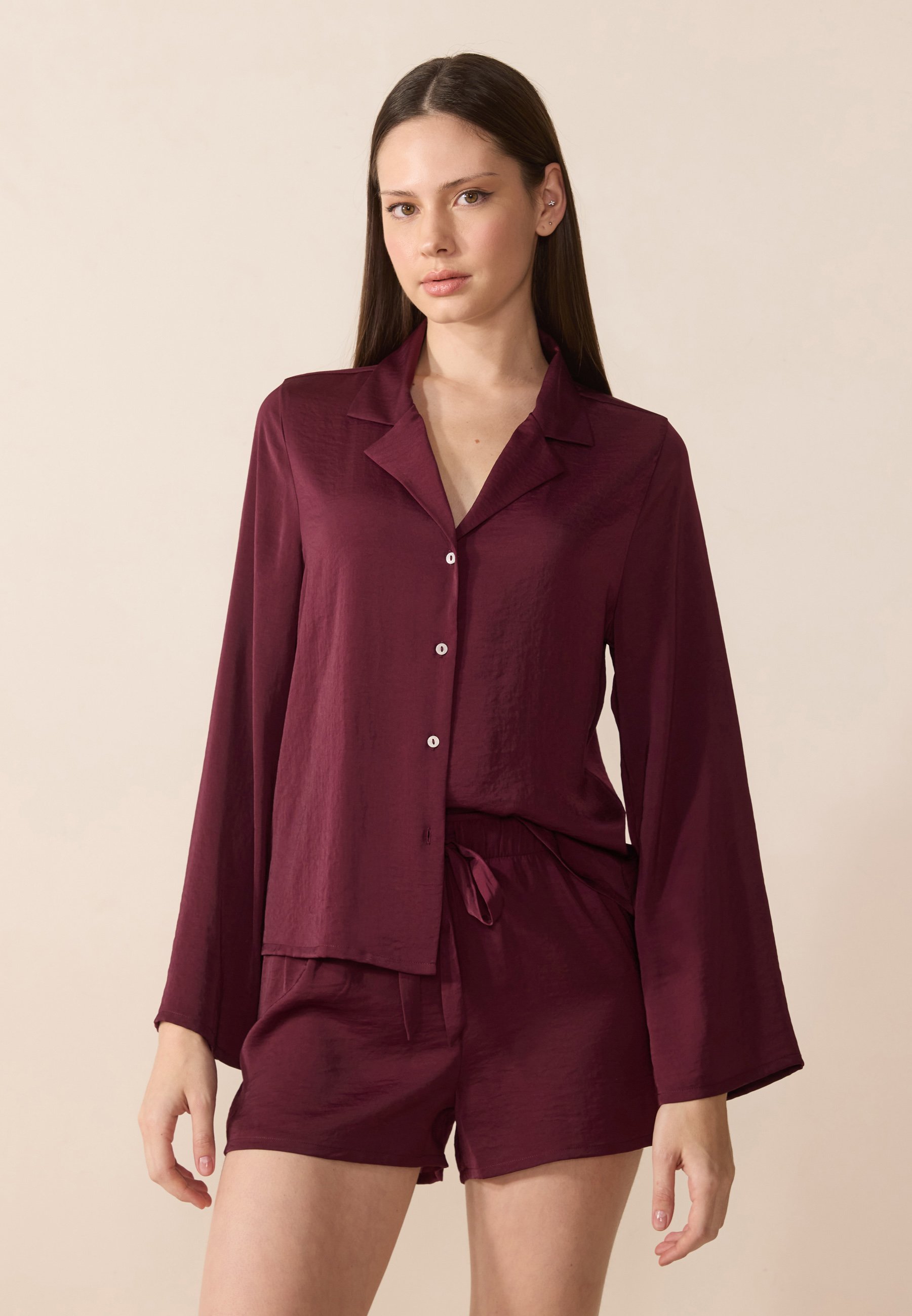 Anna Field SET Pigiama berry/bordeaux